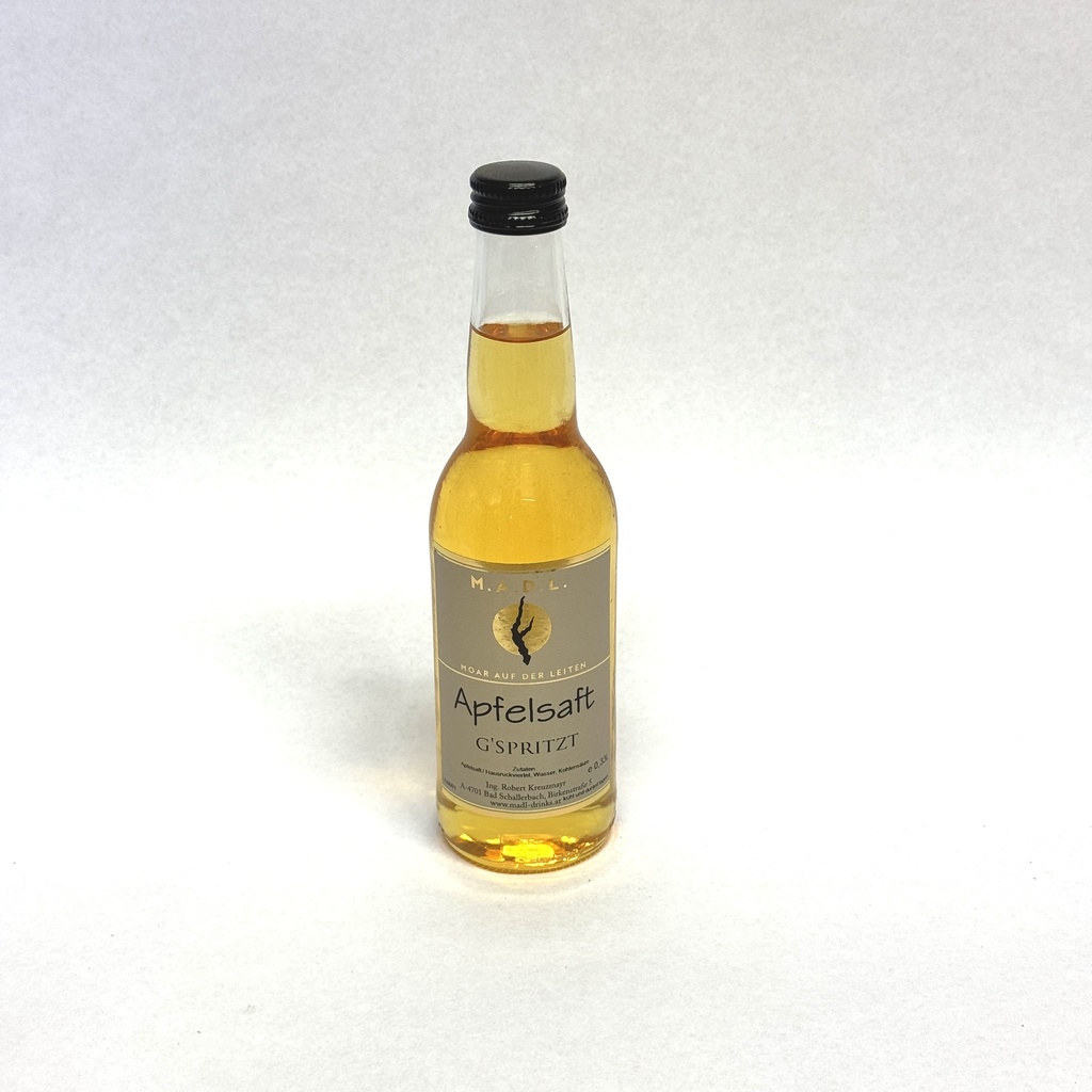 Apfelsaft gspritzt